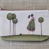 handbag - a girl and a hedgehog