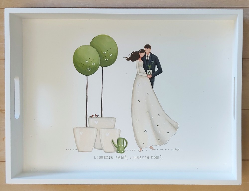 Pladenj 'Ljubezen sadiš, ljubezen dobiš' - Ljubezen