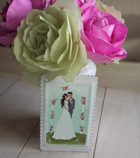 Poročni par (vrtnice)